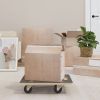Dolly Trolleys 2 pcs Rectangular 19.7"x13.8"x4.5"