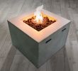 Living Source International 24'' H x 30'' W Concrete Outdoor Fire pit (Concrete)