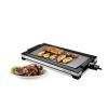 2-in-1 Grill & Griddle, Electric Smokeless Indoor Grill, 1800W Fast Heat Up BBQ Grill, Nonstick Cooking Plate, 5 Levels Adjustable Temperature, Detach
