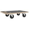 Dolly Trolleys 2 pcs Rectangular 19.7"x13.8"x4.5"