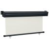 Balcony Side Awning 66.9"x98.4" Cream