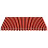 Awning Top Sunshade Canvas Orange & Brown 157.5"x118.1"