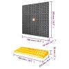 Tool Wall 19.7"x39.4" 50 Hooks PP