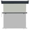 Balcony Side Awning 63"x98.4" Gray