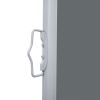 Retractable Side Awning Anthracite 55.1"x393.7"