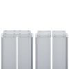Retractable Side Awning Anthracite 47.2"x393.7"