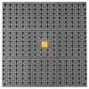 Tool Wall 19.7"x39.4" 50 Hooks PP