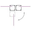Retractable Side Awning Anthracite 47.2"x393.7"