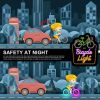 2 Pack LED Bicycle Wheel Light, 7 Colours In One Waterproof Bicycle