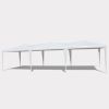 10x30' Wedding Party Canopy Tent Outdoor Gazebo with 8 Removable Sidewalls