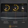 1500W 22" Electric Fireplace,Black