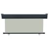 Balcony Side Awning 63"x98.4" Gray