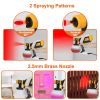 Electric Paint Sprayer HVLP Spray Painting Gun Handheld Painter with Different Spray Patterns 1200ML Detachable Container Flow/Length/Width Adjustable