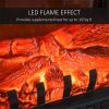 750W / 1500W 23" Electric Fireplace