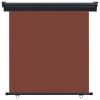 Balcony Side Awning 66.9"x98.4" Brown