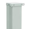 Patio Retractable Side Awning 236.2"x63" Cream