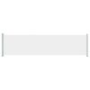 Patio Retractable Side Awning 236.2"x63" Cream