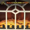 750W/1500W 18 inch Electric Fireplace Heater