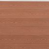 Fence Panel Set Brown 70.9"x73.2" WPC