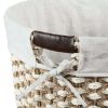 Braided Seagrass Laundry Hamper