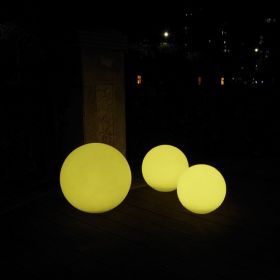 Outdoor Waterproof Colorful Led Ball (Option: 25cm-AU plug)