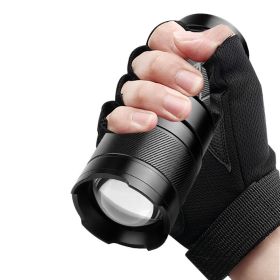 White Laser Long-range Power Torch Aluminum Alloy Zoom (Option: 1910 White Laser)