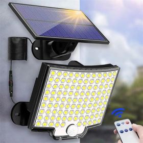 Garden Lamp 106led Solar Wall Lamp (Option: 106led With Remote Control)