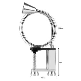Aluminum Alloy Led Barbecue Lamp Head Rotatable Tail Strong Magnetic Work Light (Option: Barbecue Lamp)