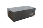 Living Source International 16 H x 42 W Steel Outdoor Fire Pit Table with Lid