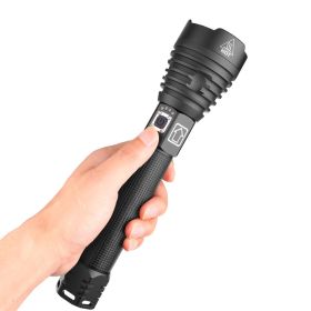 Torch XHP90 Lamp Bead USB Charging (Option: Flashlight)