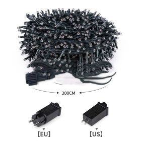 LED Lighting Chain 24v Low Voltage Small Colored Lights 220V110V Starry Sky Star String Christmas Lights Holiday Decorative Light (Option: White Light-30 M 300 Light Beauty)